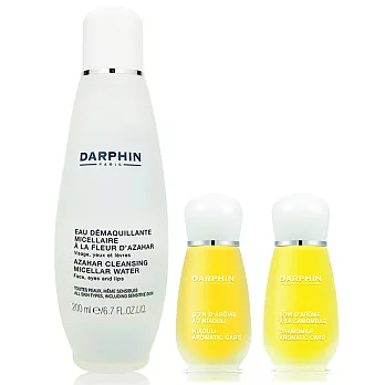 Darphin 朵法 舒緩調理芳香精露組[甘菊15ml+白千層15ml+橙花調理水200ml]-公司貨