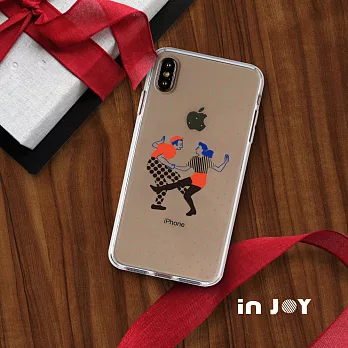 INJOYmall for iPhone XS 跟我一起搖擺 防摔手機殼 保護殼B款