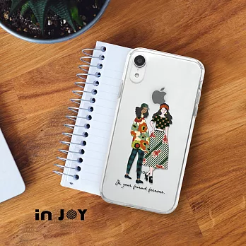 INJOYmall for iPhone X 當你永遠的朋友 防摔手機殼 保護殼