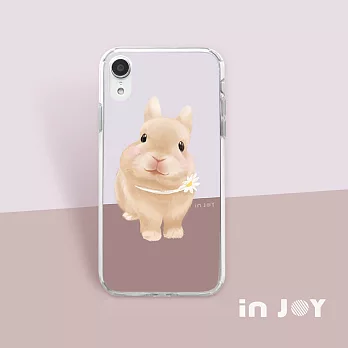 INJOYmall for iPhone XS 療癒兔兔透明防摔手機殼 保護殼
