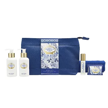 【U】CASTELBEL - 奢華系列 藍彩青瓷 旅行組