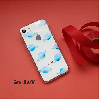 INJOYmall for iPhone XS 粉樂星球 防摔耐震 亮面手機殼 保護殼藍色款