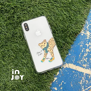 INJOYmall for iPhone XS 鞋帶花豹防摔手機殼 保護殼