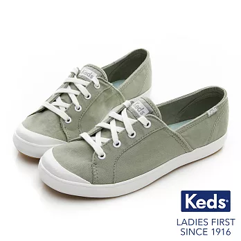 【Keds】SANDY 復古綁帶休閒鞋US7綠色