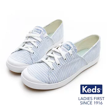 【Keds】SANDY 復古綁帶休閒鞋US7淺藍