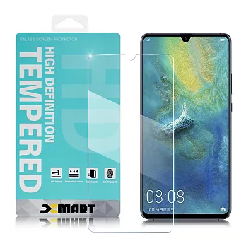 Xmart for 華為 HUAWEI Mate20 X 薄型 9H 玻璃保護貼-非滿版 透明