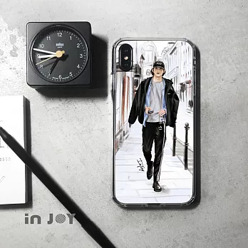 INJOYmall for iPhone 6+ 倫敦品味男子 防摔手機殼 保護殼