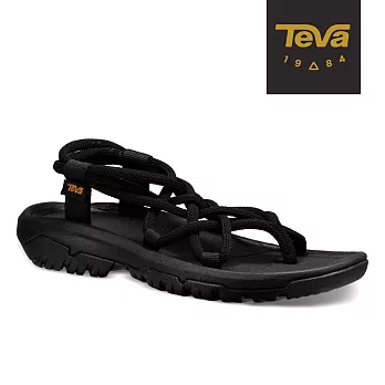 TEVA 女 XLT Infinity 羅馬織帶運動涼鞋-US7黑