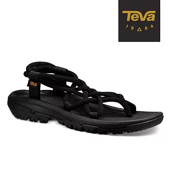 TEVA 女 XLT Infinity 羅馬織帶運動涼鞋-US9黑