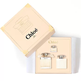 Chloe 幸福工坊同名香氛精裝禮盒(淡香精75ml+身體乳100ml+小香5ml) EDP-香水公司貨
