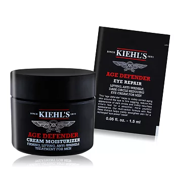 KIEHL’S 契爾氏 超能全效男性緊膚霜(50ml)+超能全效男性抗痕眼霜(1.5ml)-公司貨