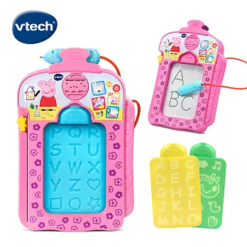 【Vtech】粉紅豬小妹-音樂字母感應學習畫板