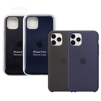 Apple 原廠 iPhone 11 Pro Silicone Case 矽膠保護殼 (台灣公司貨) 黑色