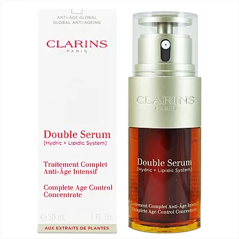 CLARINS 克蘭詩 超級精華-黃金雙激萃30ml(百貨專櫃貨)