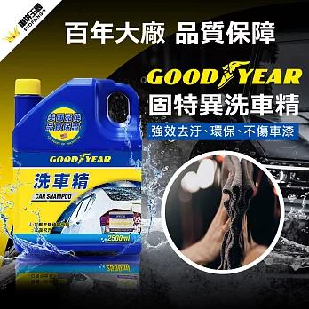 【GOODYEAR 固特異】洗車精2.5L