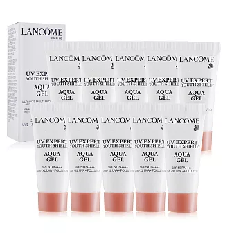LANCOME 蘭蔻 超輕盈UV水凝露SPF50 PA++++(5ml)X10 新款-公司貨