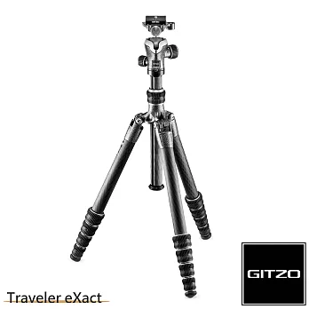 Gitzo Traveler eXact GK1555T-82TQD 碳纖維三腳架雲台套組 1號5節-旅行家系列