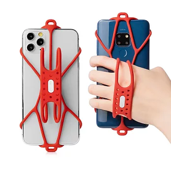Bone 蹦克  跑步手握手機綁 Run Tie Handheld - 紅