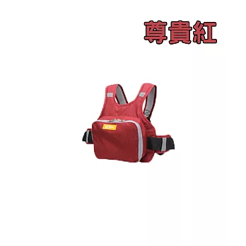 透氣反光兒童機車安全帶 尊貴紅