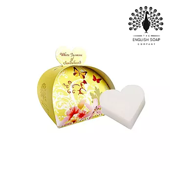 The English Soap Company 乳木果油植萃香氛皂-茉莉檀香 White Jasmine and Sandalwood 20g x 3