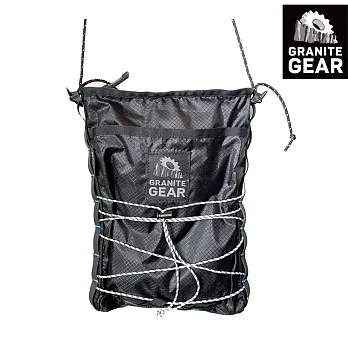 Granite Gear 1000167 Air Sling 空氣輕量收納側背包 / 城市綠洲 (超輕、防撥水、耐磨、抗撕裂)0001黑色