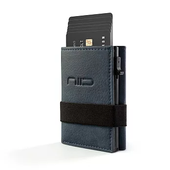 NIID SLIDE2 Vegan Mini Wallet 防盜刷素皮革科技皮夾 靛藍