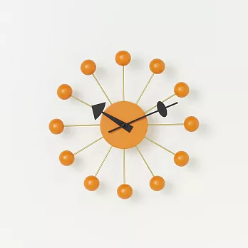 Vitra Ball Clock 球星掛鐘 （橘色）