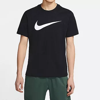 NIKE 男 NSW TEE ICON SWOOSH 短袖上衣 DC5095010 L 黑