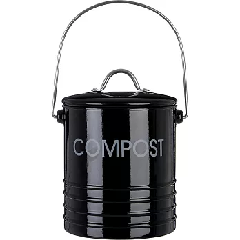 《Premier》提式廚餘桶(黑2L) | 回收桶 垃圾桶 收納桶 餿水桶