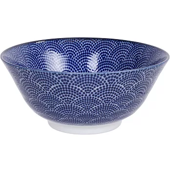 《Tokyo Design》瓷製餐碗(扇點藍15cm) | 飯碗 湯碗