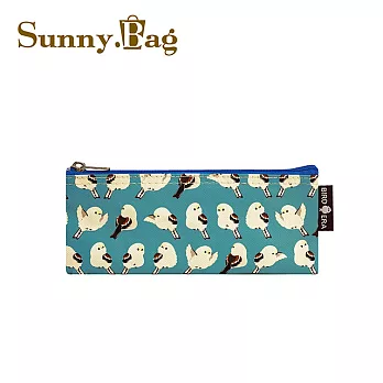 Sunny Bag x BIRD ERA鳥時代 筆袋-銀喉山雀