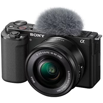 SONY ZV-E10+SELP1650 標準單鏡組 (公司貨)- 黑色