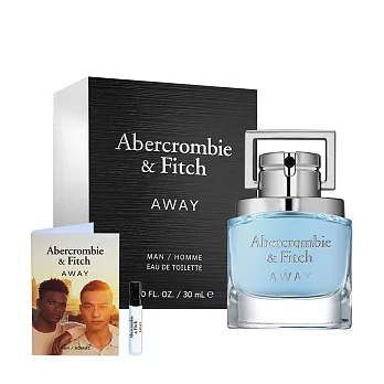 【ABERCROMBIE&FITCH】境男性淡香水30ml(贈隨機針管乙支)