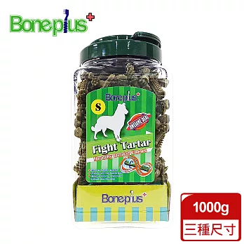 【Bone Plus】超效動能雙頭潔牙骨桶裝1100G(多種尺寸) L