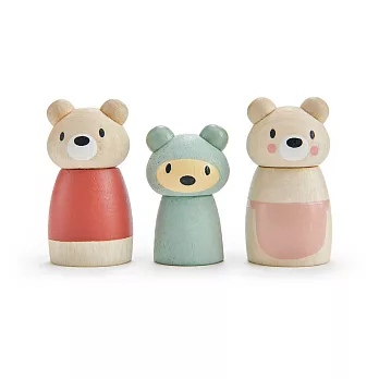 【美國Tender Leaf】貝爾熊家族(家家酒玩偶積木)