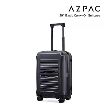 AZPAC Trucker 20吋防爆拉鍊行李箱/登機箱  曜石黑