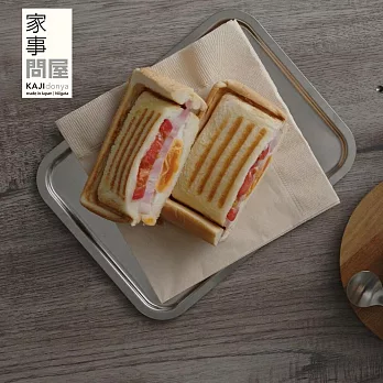 【家事問屋】日本製304不鏽鋼2way調理盤 M (原廠公司貨)