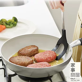 【家事問屋】日本製不鏽鋼中空造型鍋鏟(降低食材阻力設計)-原廠公司貨