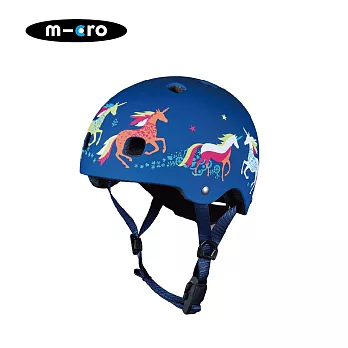 【Micro】Helmet 消光獨角獸安全帽 LED 版本 - S