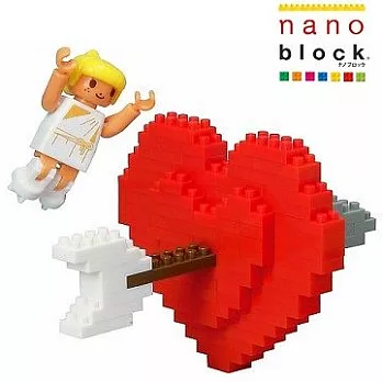 【日本 Kawada】Nanoblock 迷你積木-ML-027 LOVE愛神的箭