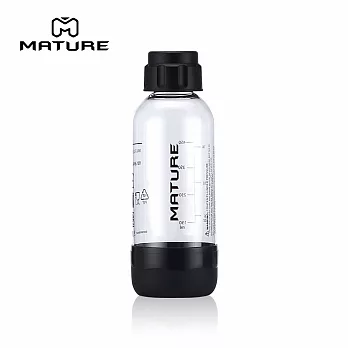 MATURE美萃 寶特瓶500ML (六色可選) 黑色