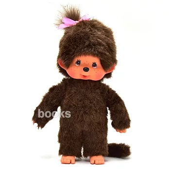 日本Sekiguchi夢奇奇MONCHHICHI【蝴蝶結女孩】原型站立款