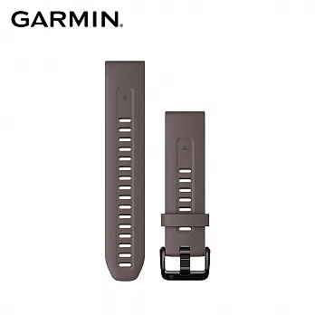 GARMIN QuickFit 20mm 矽膠錶帶 岩灰色