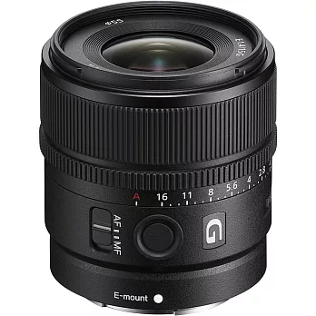 SONY APS-C E 15mm F1.4 G 大光圈廣角定焦鏡 SEL15F14G 公司貨