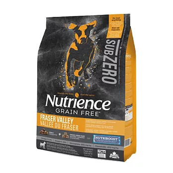 【Nutrience 紐崔斯】黑鑽頂極無穀犬+凍乾系列-2.27kg 雞+火雞+鮭魚