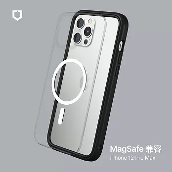 犀牛盾 iPhone 12 Pro Max (6.7吋) Mod NX (MagSafe兼容) 超強磁吸手機保護殼 - 黑 Black