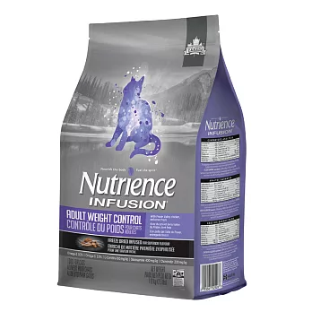 【Nutrience 紐崔斯】INFUSION 天然貓糧-5kg 高齡體控貓