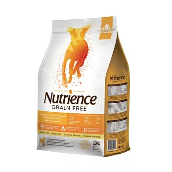 【Nutrience 紐崔斯】無穀養生全齡犬糧-2.5kg 火雞鯡魚