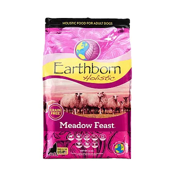 【Earthborn 原野優越】羊肉蘋果低敏無穀犬-12kg 羊肉+蘋果