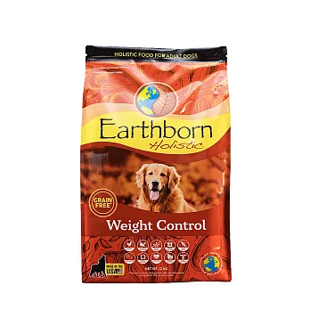 【Earthborn 原野優越】體重控制低敏無穀犬-2.5kg 雞肉+葡萄糖胺